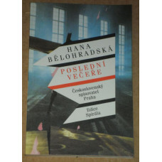 Hana Bělohradská - Poslední večeře - vydání z roku 1992